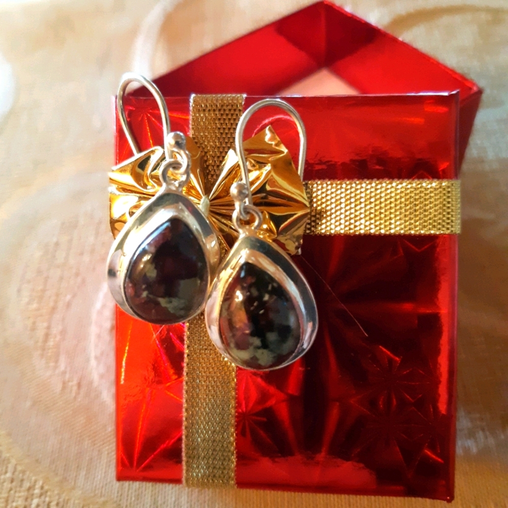 925 Eudialyte Earrings